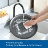 16 inch Non-Stick Pizza Pan, Large, Gray