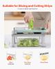 Vegetable Chopper Mandoline Slicer All-in-1 Food Veggie Cutter 9 Blades