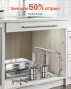 8 Qt 6 Pack Rectangle Chafing Dish Buffet Set Full Size Pan Stainless Steel