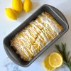 (2 pack) Nonstick 9" x 5" x 2.7" Large Bread and Loaf Pan, Meatloaf, Gray