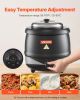 Commercial Soup Warmer Soup Station with 10Qt Pot Soup Kettle Warmer