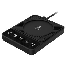 Desktop Electric Mug Warmer Auto Shut Off Timer Setting 6 Temperature Levels Cup Warmer for Milk Tea Cup Heating Plate (Option: CupWarmer Black)