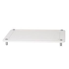 Stone Dish Drying Mats Home Dish Quick Drying Stone Pad Diatomaceous Earth Draining Mat with Anti-Slip Stainless Steel Feet (Option: StoneDryingMat White)