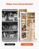 9-Tier Over the Door Pantry Organizer Hanging Storage Rack Adjustable Kitchen