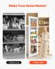 9-Tier Over the Door Pantry Organizer Hanging Storage Rack Adjustable Kitchen