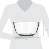 Glass Mixing Bowl, 4 Quart